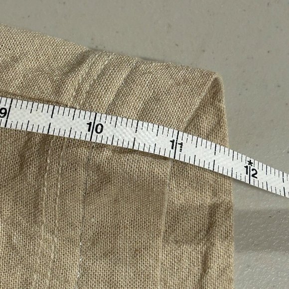 IB Diffusion Linen Blend Tan Casual Shorts Women's Size S GUC - Picture 12 of 12